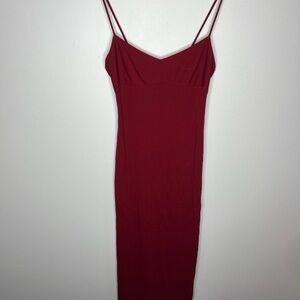 Vintage BCBG Dresses - Slinky Maxi Red Dress, Sz Small, 90s-Y2k